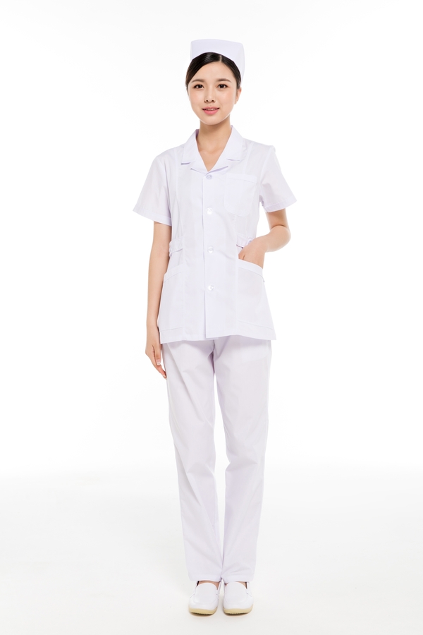 夏裝分體西服領(lǐng)護士服