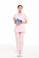 夏裝分體小圓領(lǐng)護士服