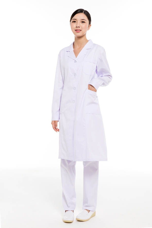 冬裝白色女醫(yī)師服